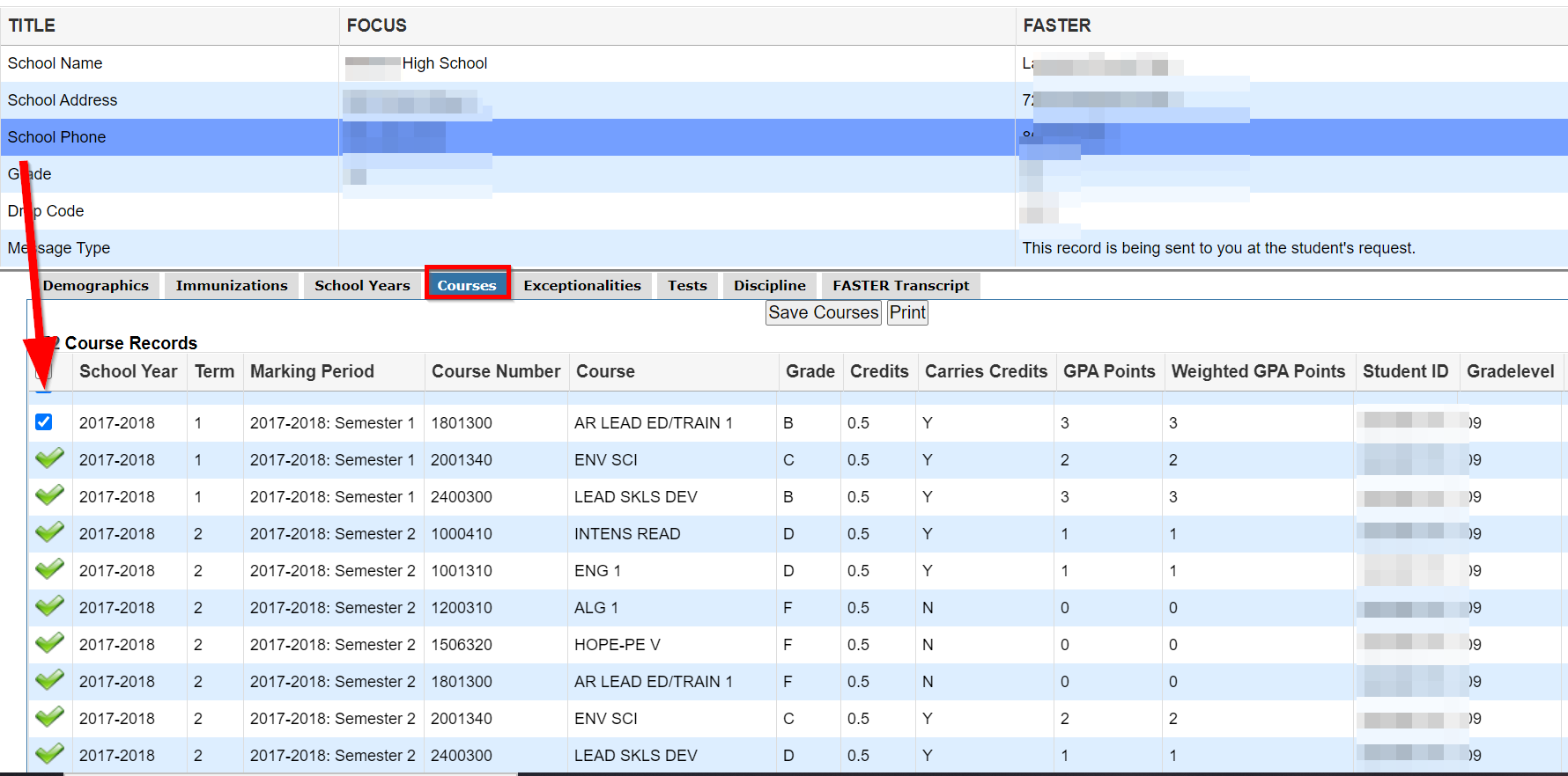 Academic Settings: Grades & Attendance – Populi Knowledge Base